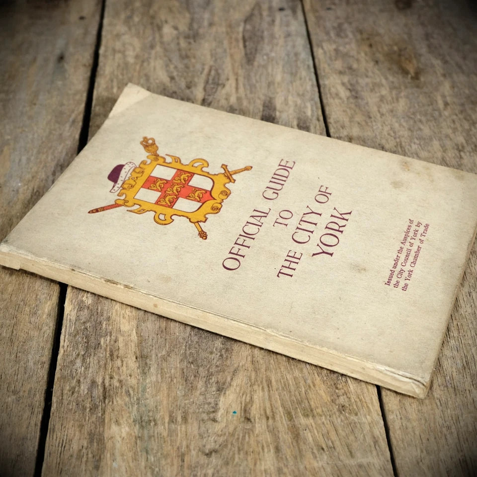 Official Guide to the City of York 1948, Vintage Travel/History Book, Softcover