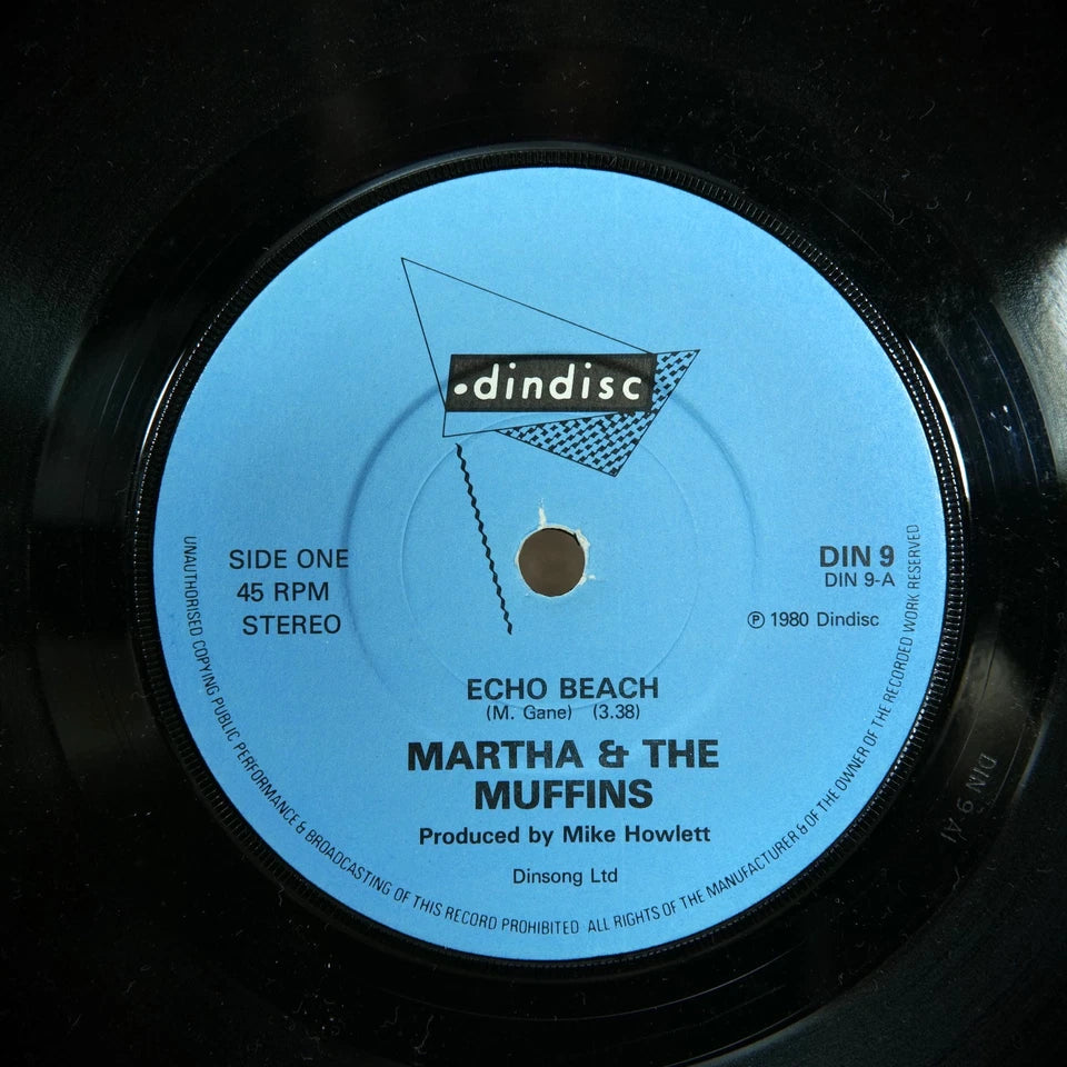Record 7" Single: Martha and the Muffins, Echo Beach