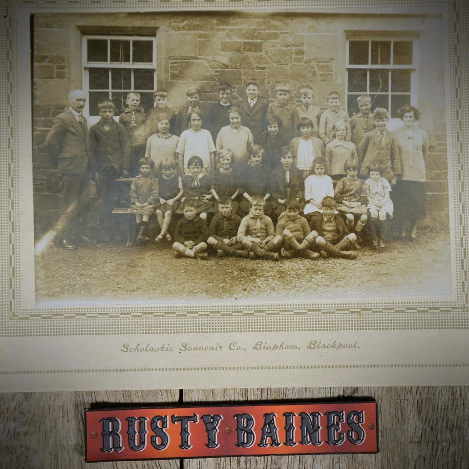 Original School Photograph, Bispham Blackpool, Circa 1920