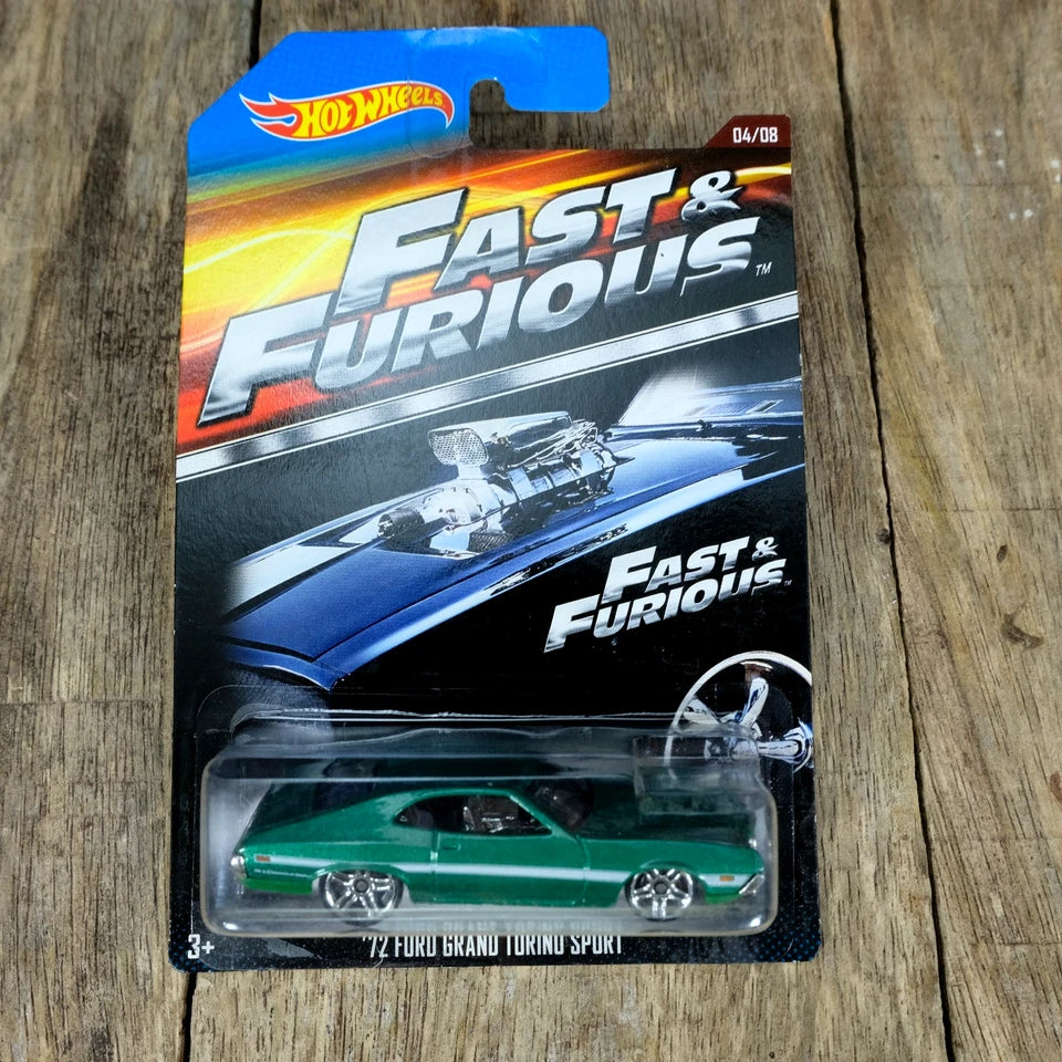 How Wheels, Fast & Furious, '72 Ford Gran Torino Sport, Spelling Mistake, Rare?
