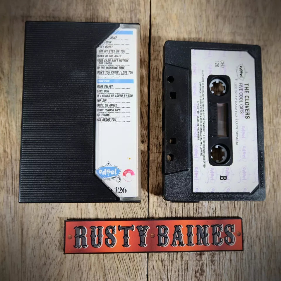 Cassette Tape, The Clovers Five Cool Cats