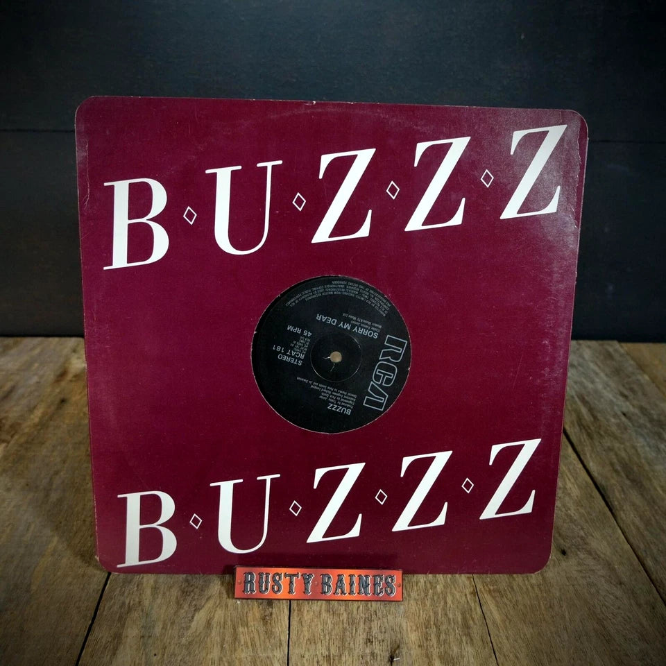 Record 12" Single x2, Buzz, Sorry My Dear/Obsession