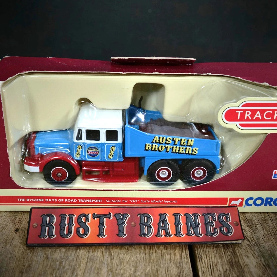 Corgi Trackside Scammell Contactor Austen Brothers Circus, 1/76