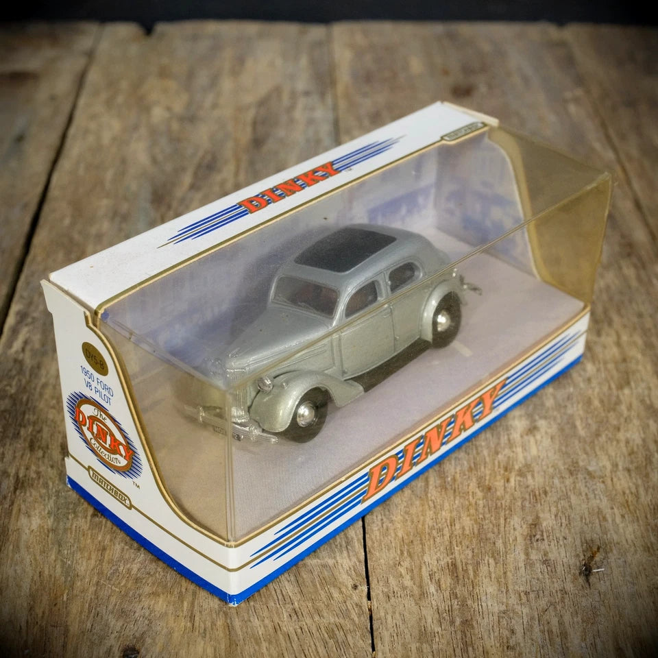 Matchbox Dinky Series 1/43 V8 Ford Pilot in Silver, Boxed