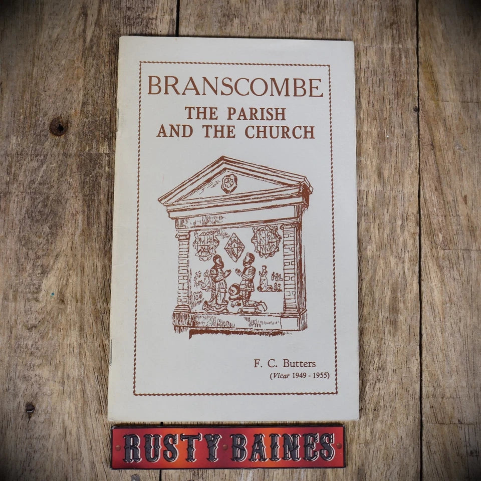 Branscombe Devon: The Parish and the Church Booklet, F C Butters
