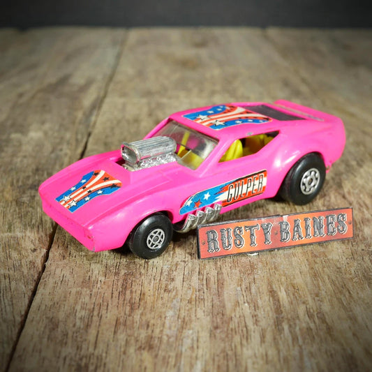 Original Vintage Matchbox Speed Kings K-38 Gus's Gulper Mustang Dragster, No Box