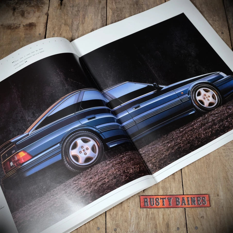 Car Brochure, Rover 800, 1991, 820, 827, 825D