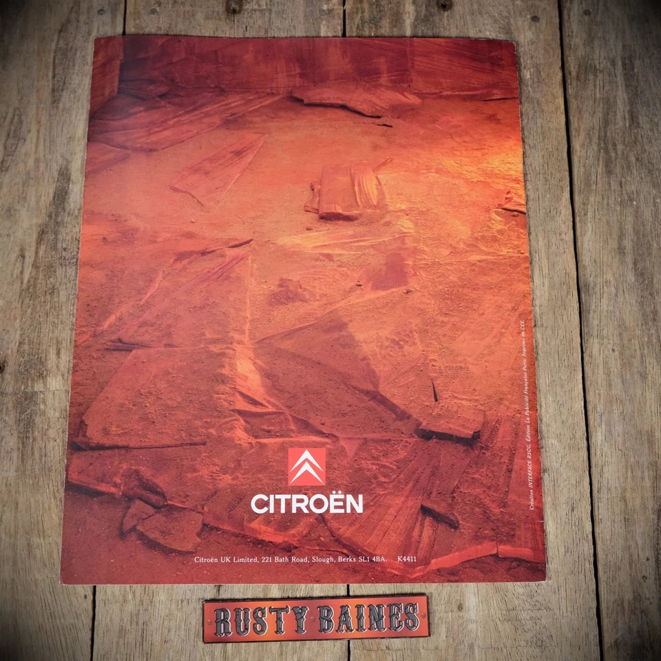 Car Brochure, Citroen XM 2.0 Turbo, Undated