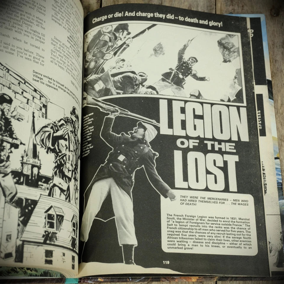 Battle Picture Weekly Annual 1980, Vintage British Fleetway Comic Hardcover