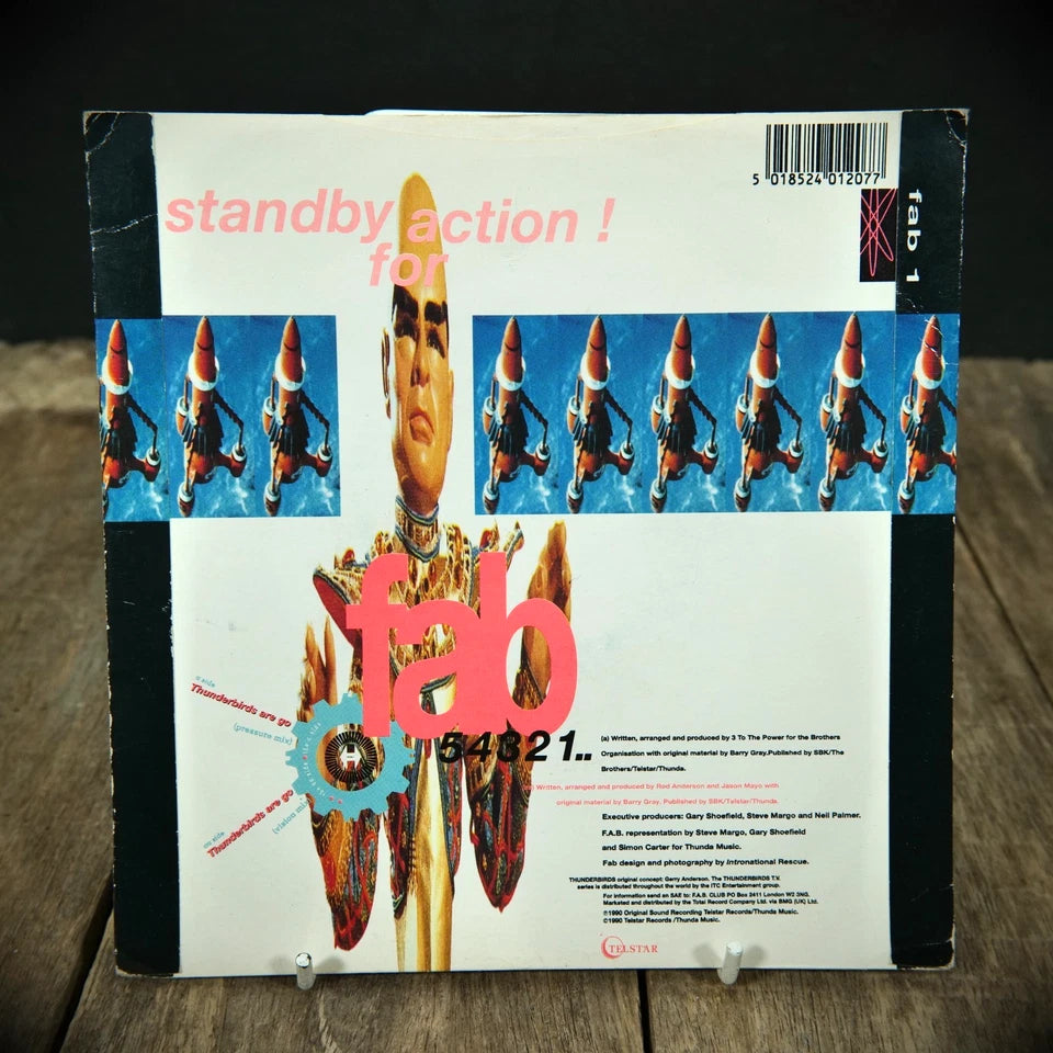 Record 7" Single: Thunderbirds Are Go, MC Parker
