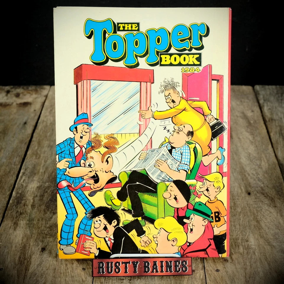 Topper Annual 1984, Vintage British D C Thomson Comic Hardcover