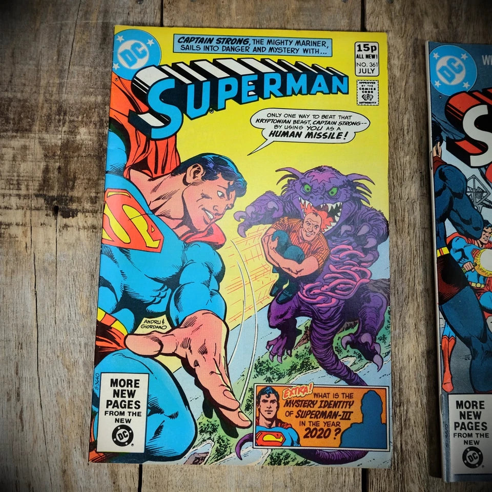 DC Comic, Superman #360, 361, 362, 1981