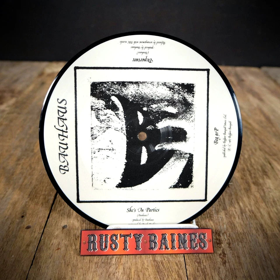 Record 7" Picture Disc Single, Bauhaus, She's in Parties