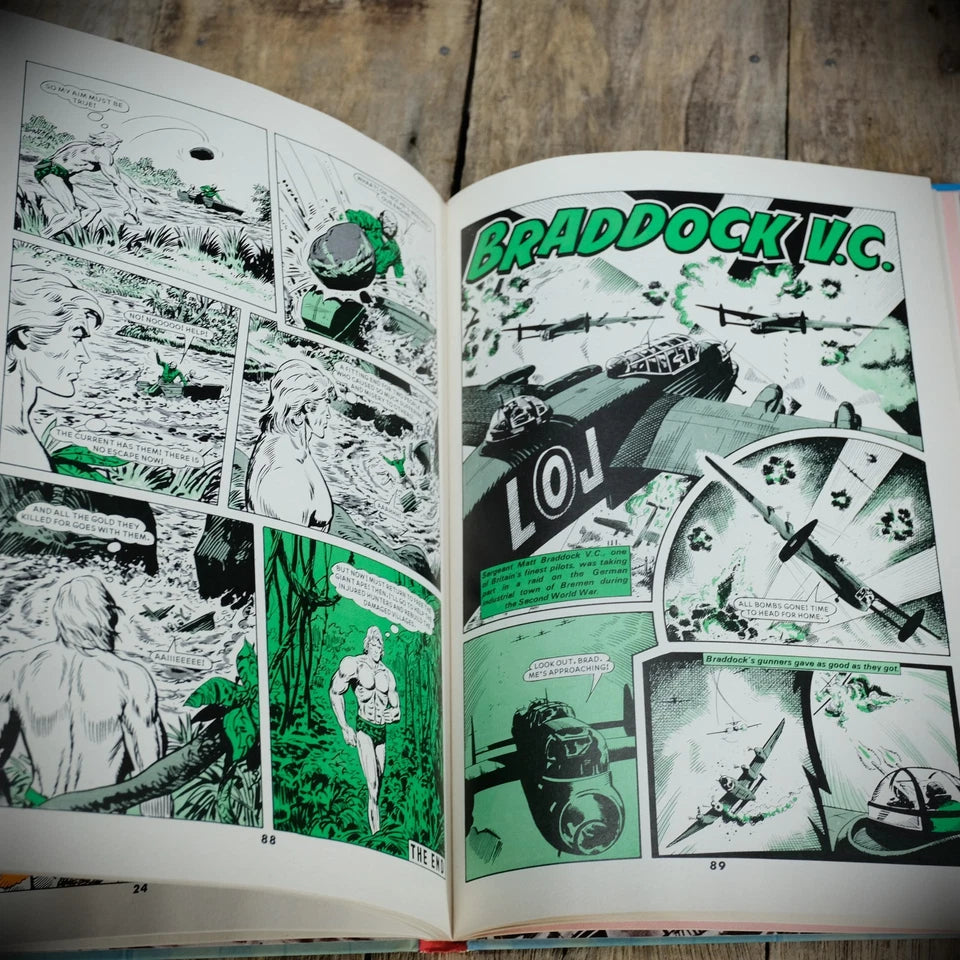 Victor Annual 1984, Vintage British D C Thomson Comic Hardcover