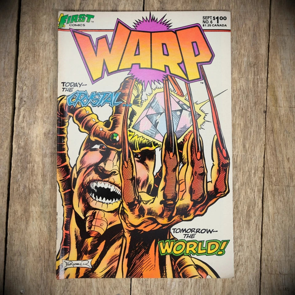 Comic Bundle, First Comics Warp #3/6/12