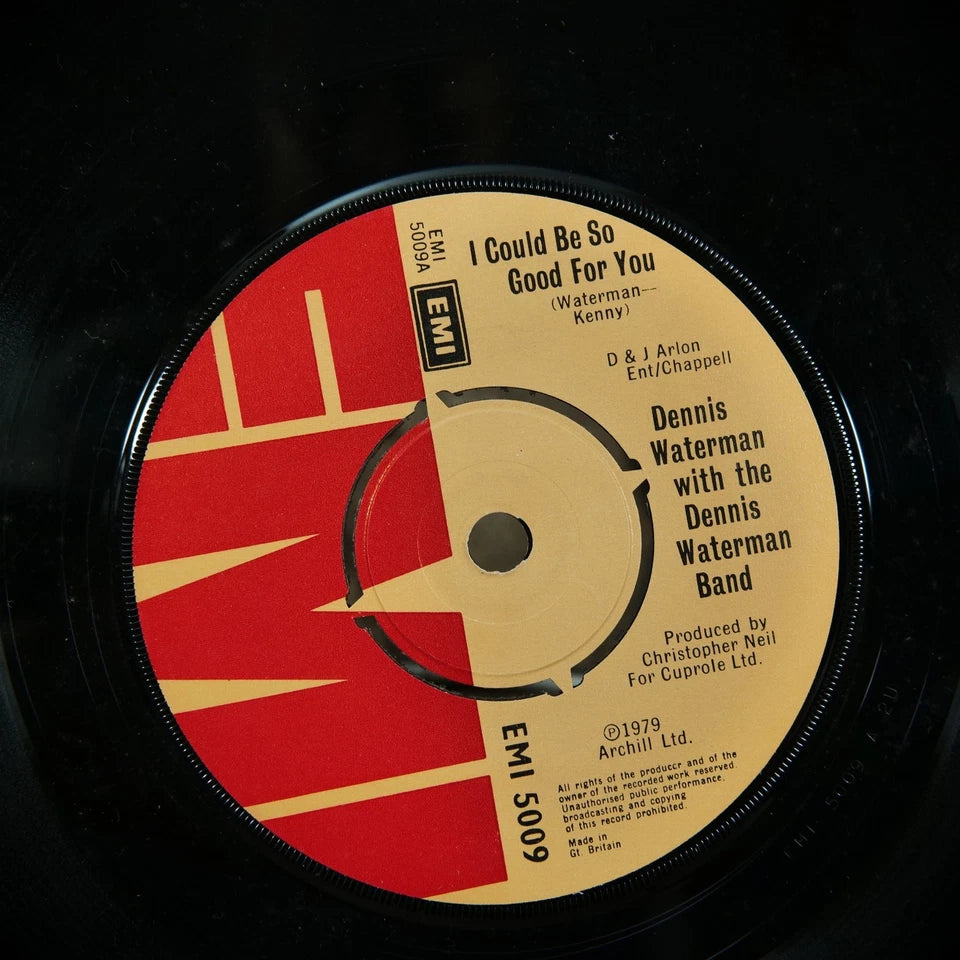 Record 7" Single: Dennis Waterman, I Could Be So for You (Minder TV)