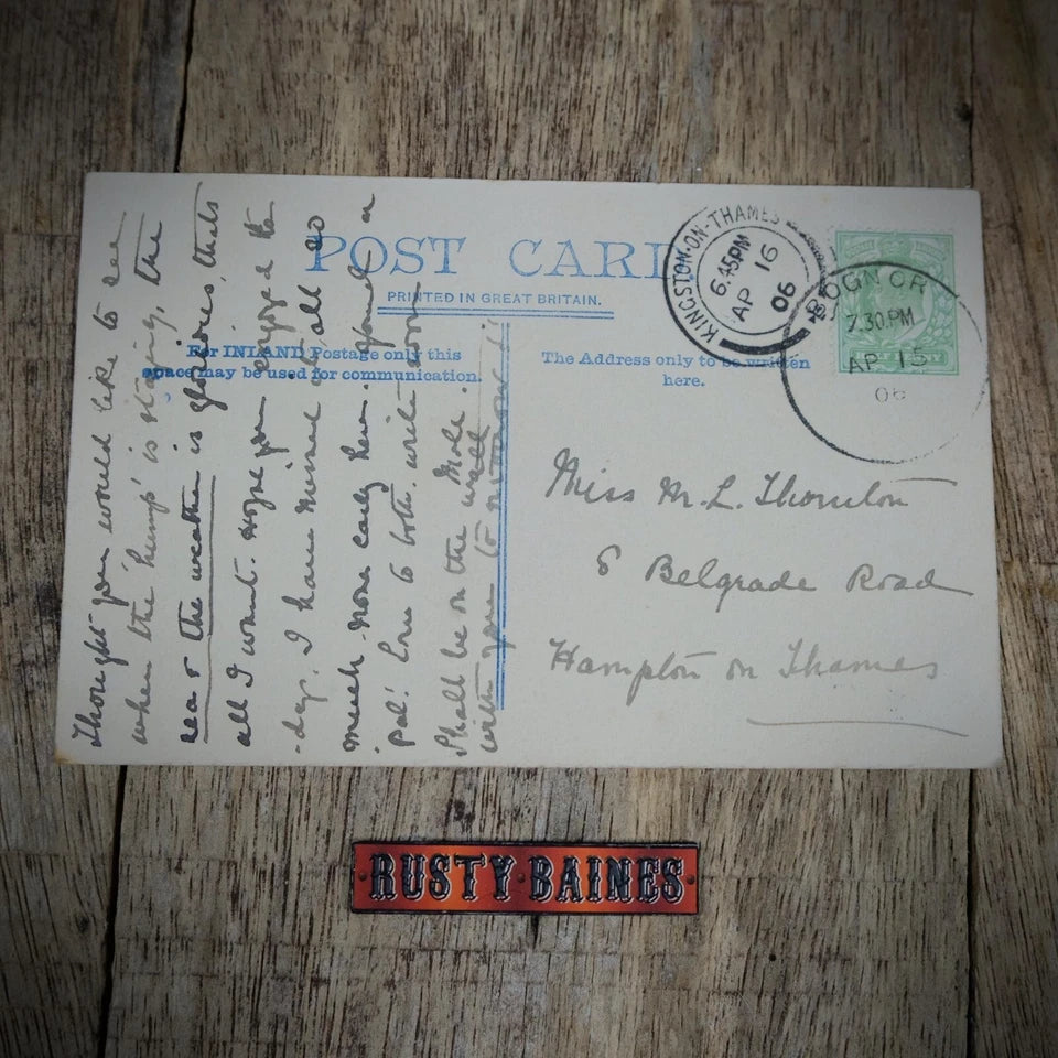 Postcard, Merchant Taylors Ladies Home, Bognor, Printed