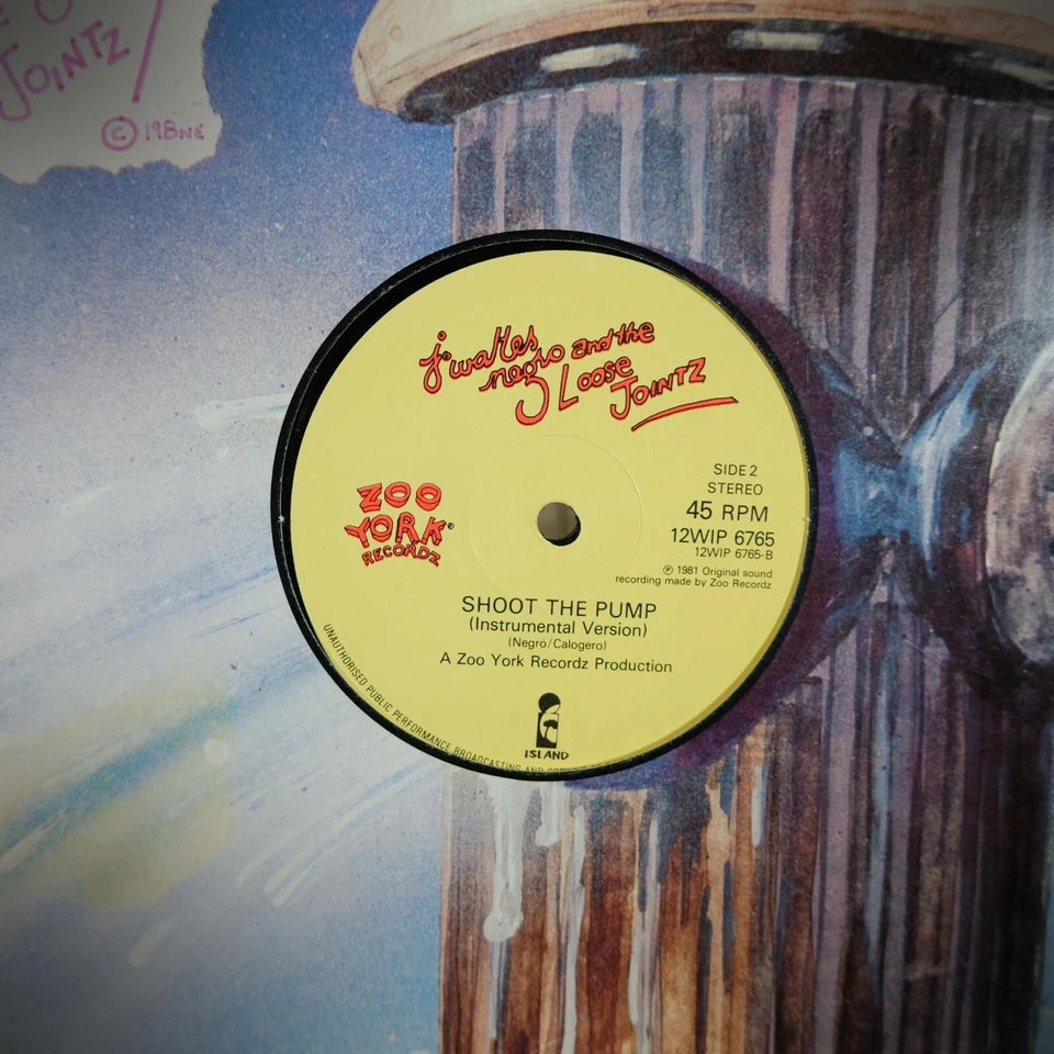 Record 12" Single, J Walter Negro & Loose Jointz - Shoot The Pump