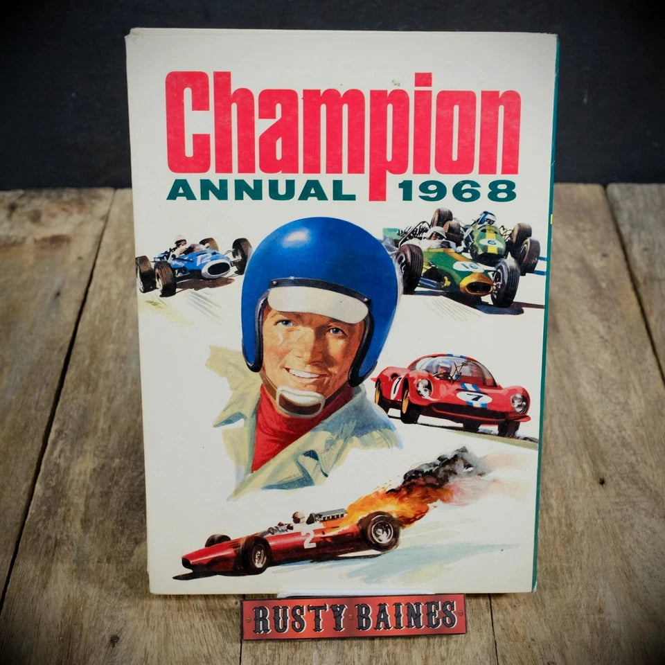 Champion Annual 1968 Hardback, Battler Britton, Phantom Viking, Spacemen School