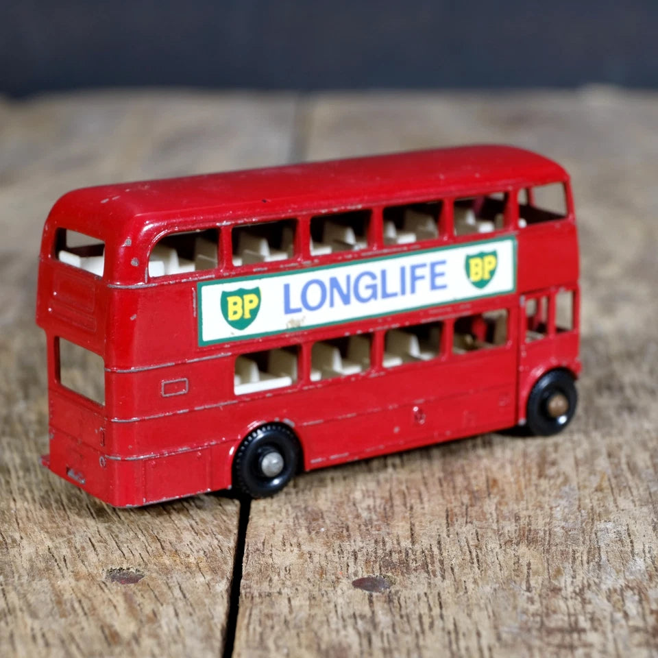 Original Vintage Matchbox/Lesney Routemaster Bus, BP Petrol Livery, No Box