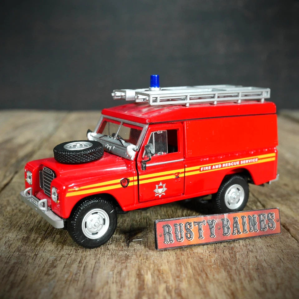 Hongwell Land Rover Series 3 LWB Fire & Rescue Service Van