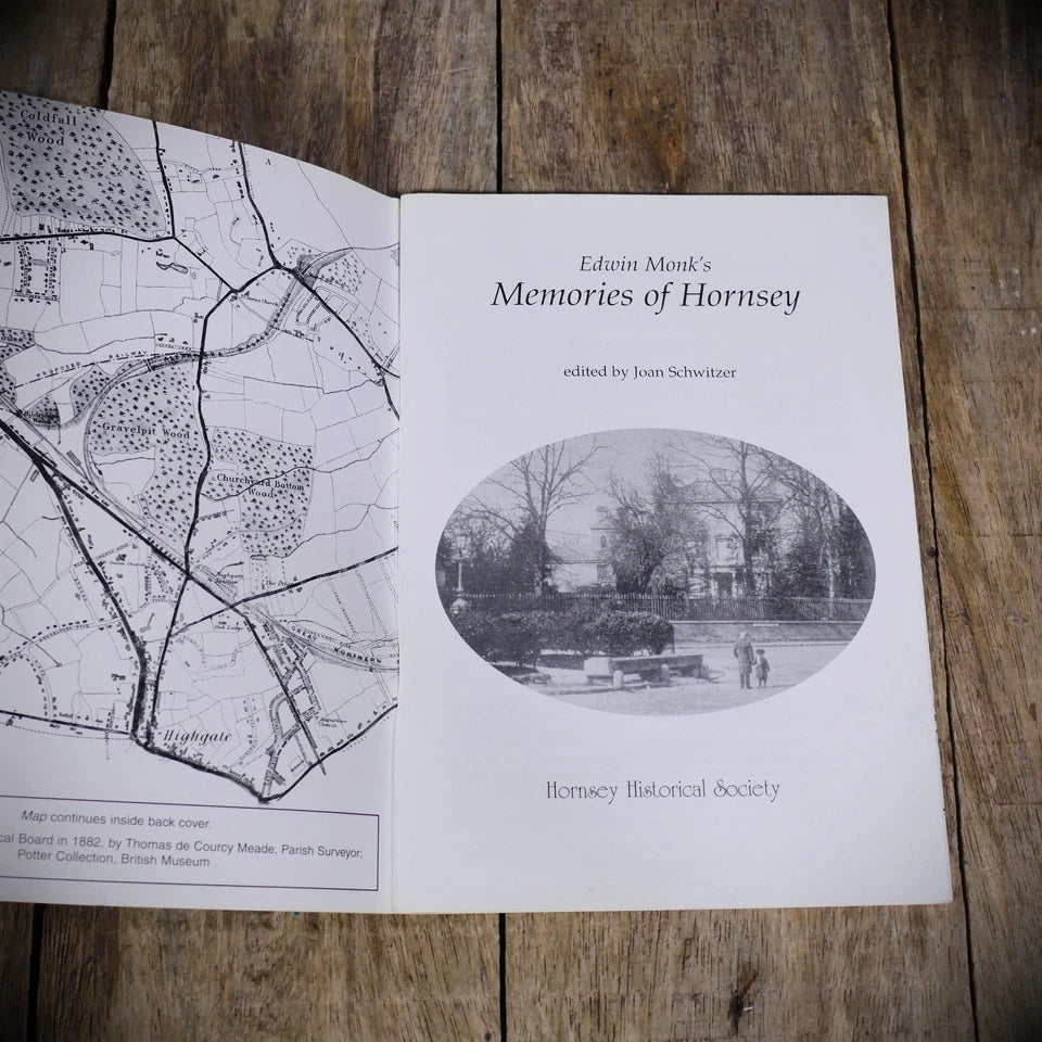 Edwin Monk, Memories of Hornsey, North London, 2005 Softcover Booklet