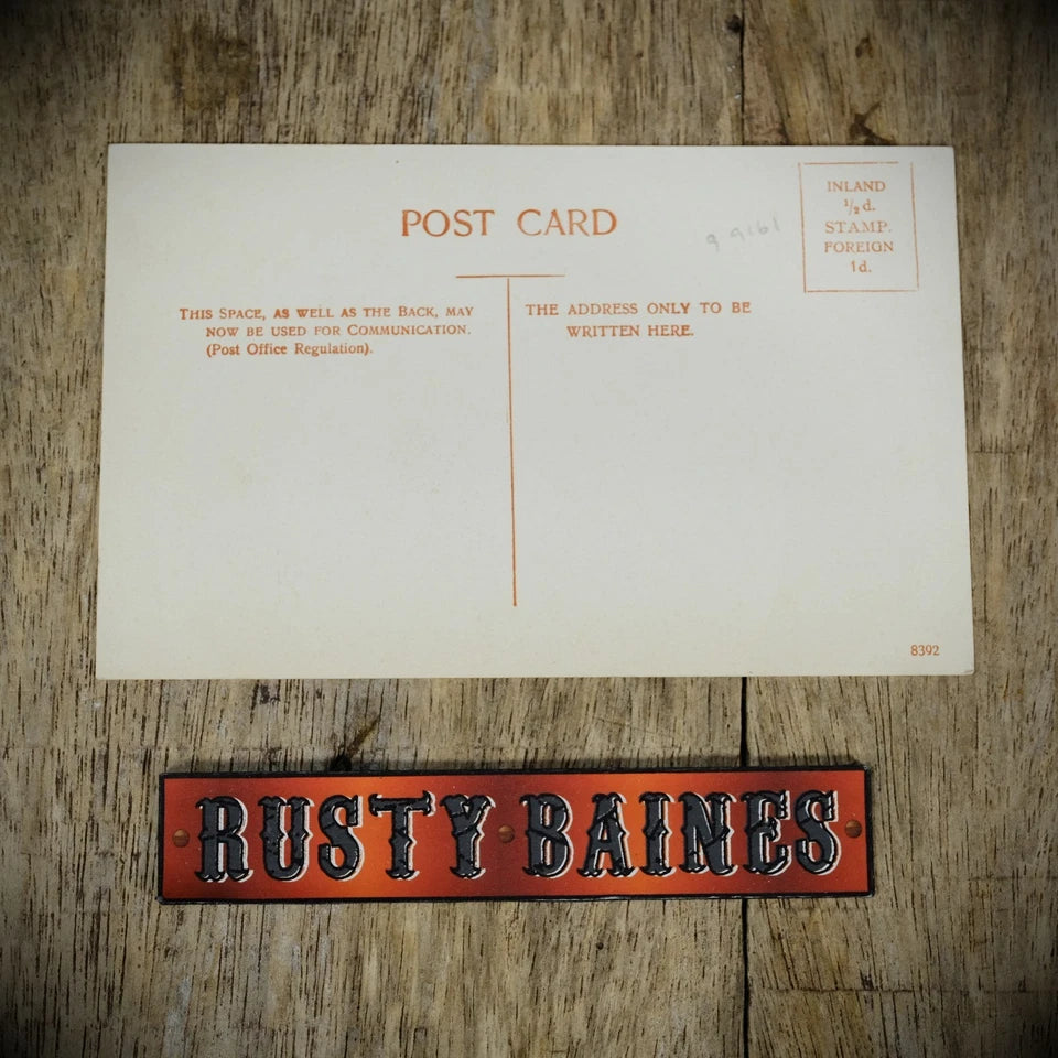 Postcard, Shipdham High Street, Norfolk, A E Amiss, Printed