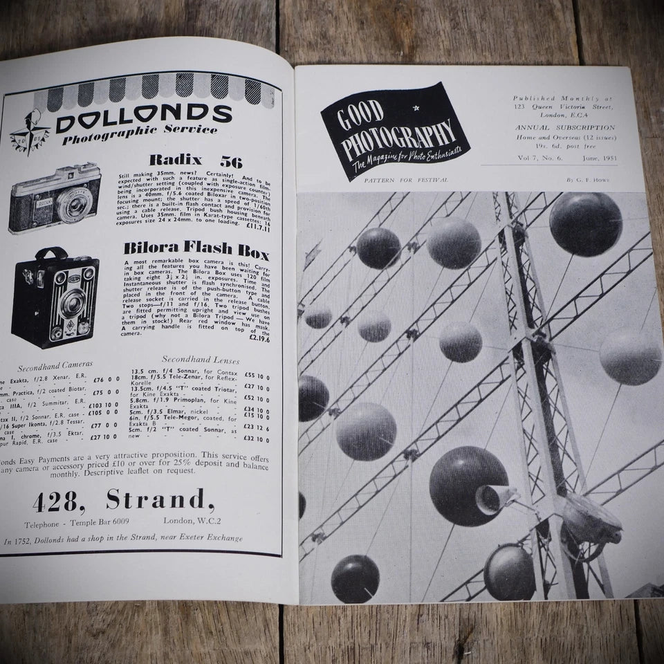 Vintage Good Photography Magazine June 1951, Pocket Size, Male Figure