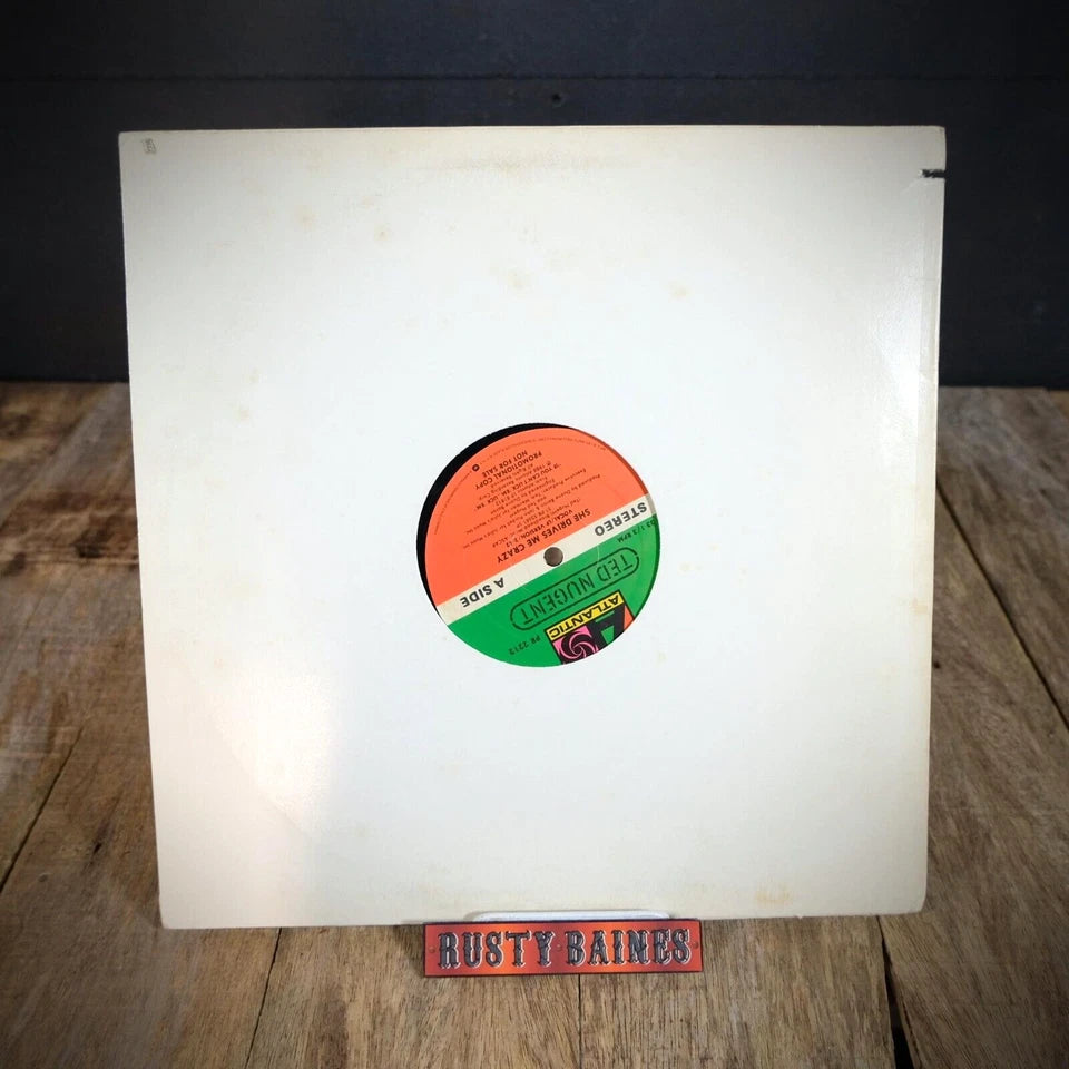 Record 12" Single, Ted Nugent, She Drives Me Crazy