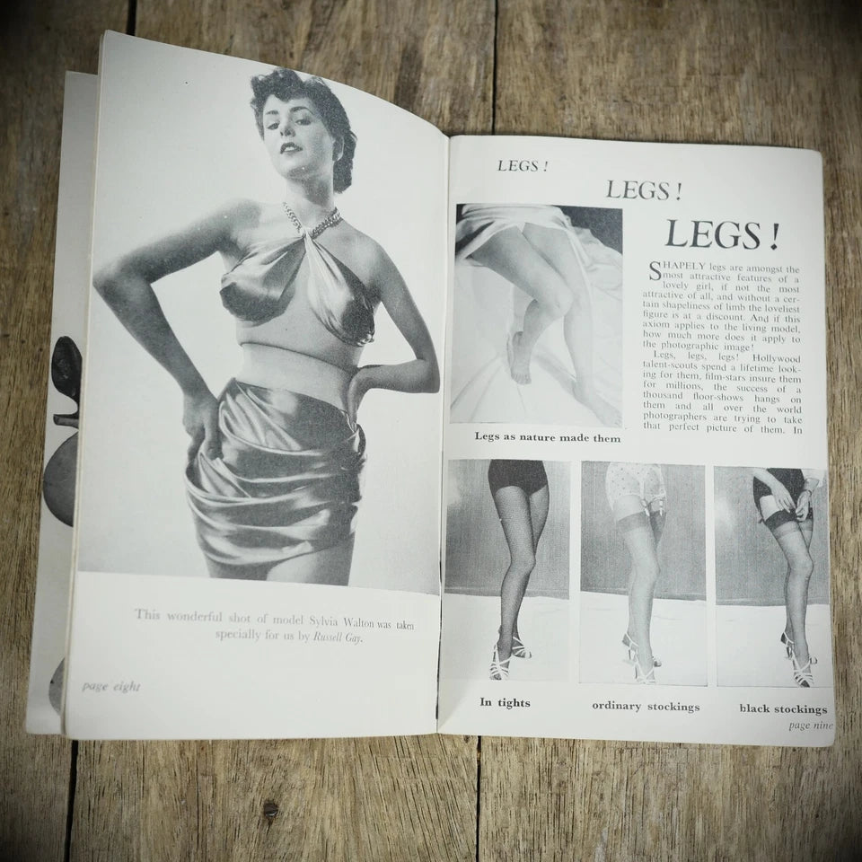 Carnival July 1955 Pocket Pin-Up Glamour Photography Magazine, Stockings