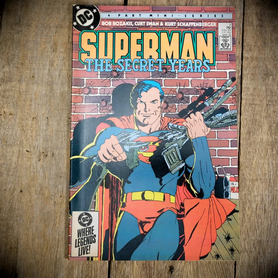Comic Bundle, DC Superman The Secret Years #1-2-3