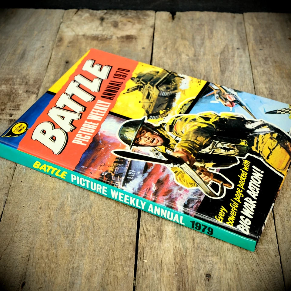 Battle Picture Weekly Annual 1979, Vintage British Fleetway Comic Hardcover