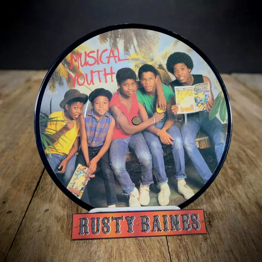 Record 7" Picture Disc Single, Musical Youth, Never Gonna Give You Up