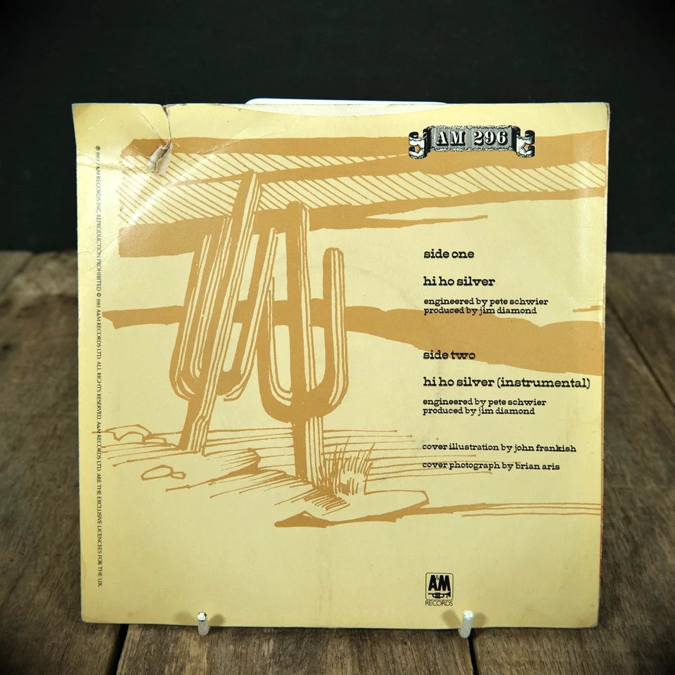Record 7" Single: Jim Diamond, Hi Ho Silver (Boon TV Series)