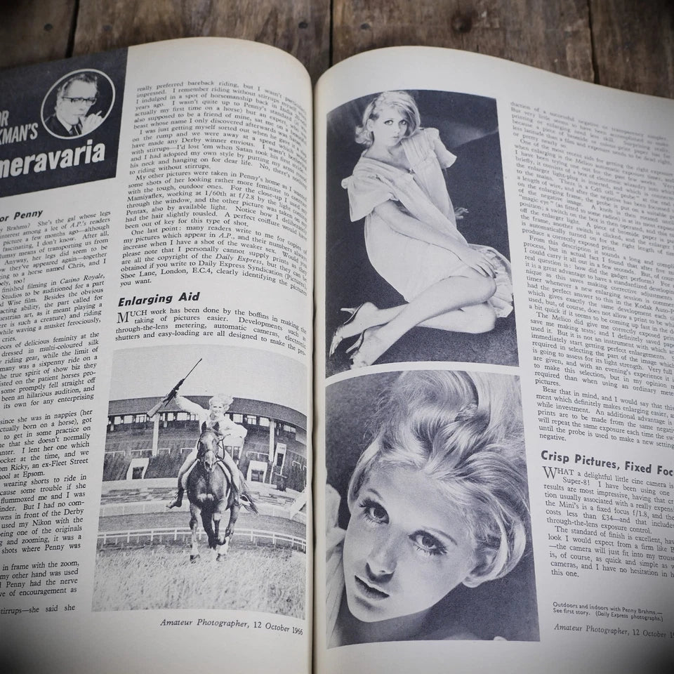 Vintage Amateur Photographer Magazine 12 October 1966