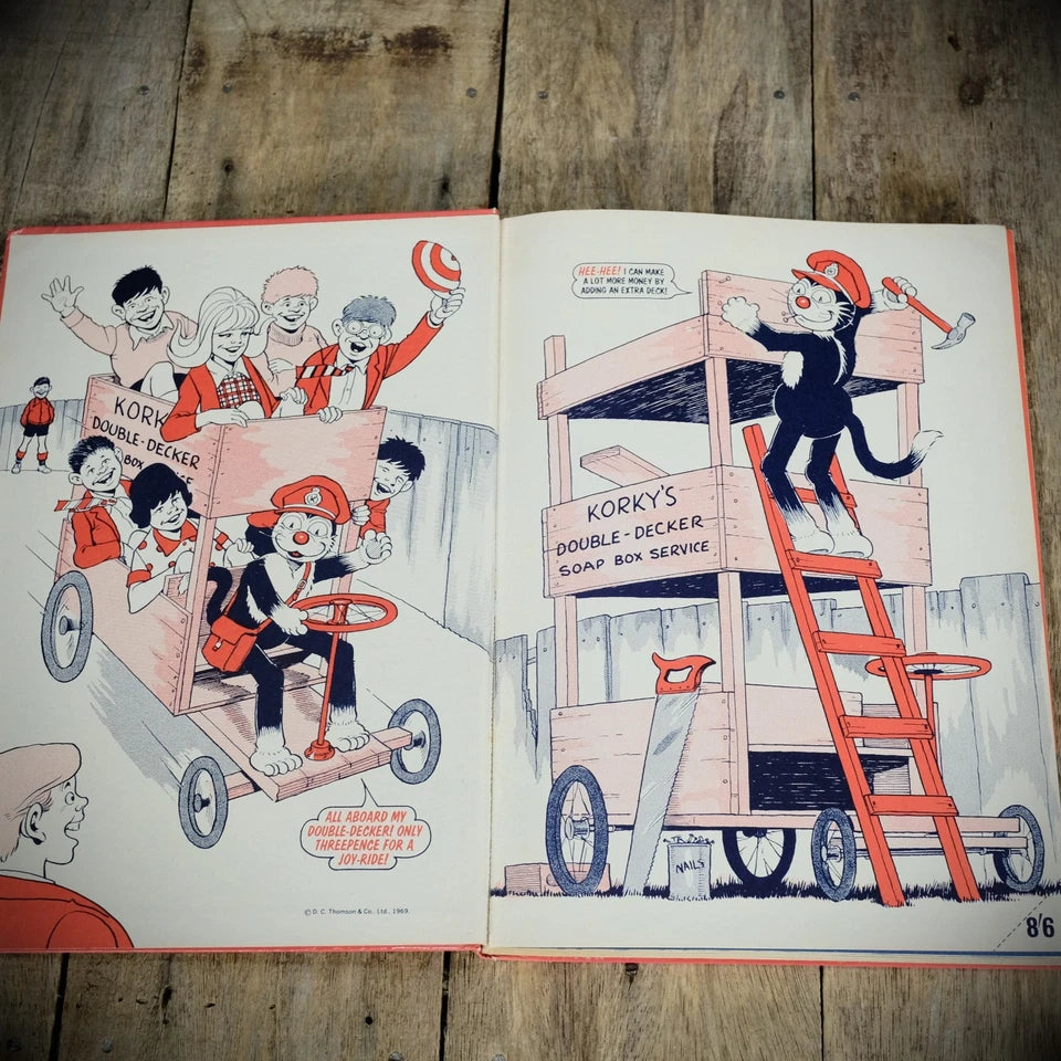 Dandy Annual 1970, Vintage British D C Thomson Comic Hardcover