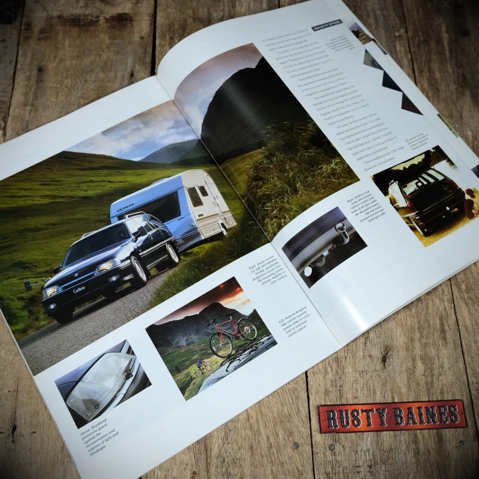 Sales Brochure, Vauxhall Carlton 1993 Range, Saloon/Estate