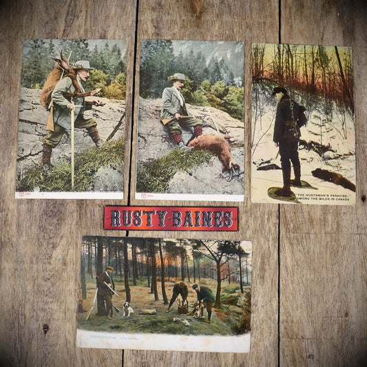 Postcard Bundle, Animal Hunting
