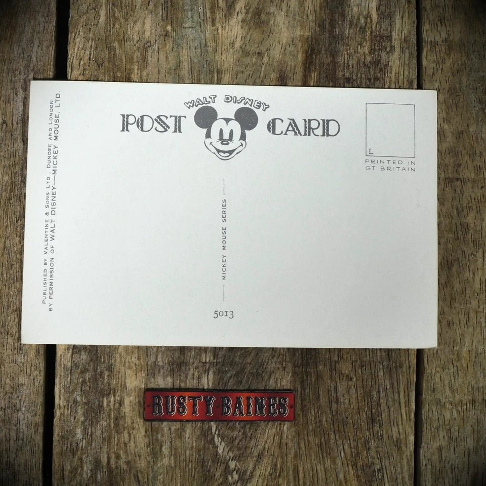 Postcard, Walt Disney/Valentine Mickey Mouse Series #5013