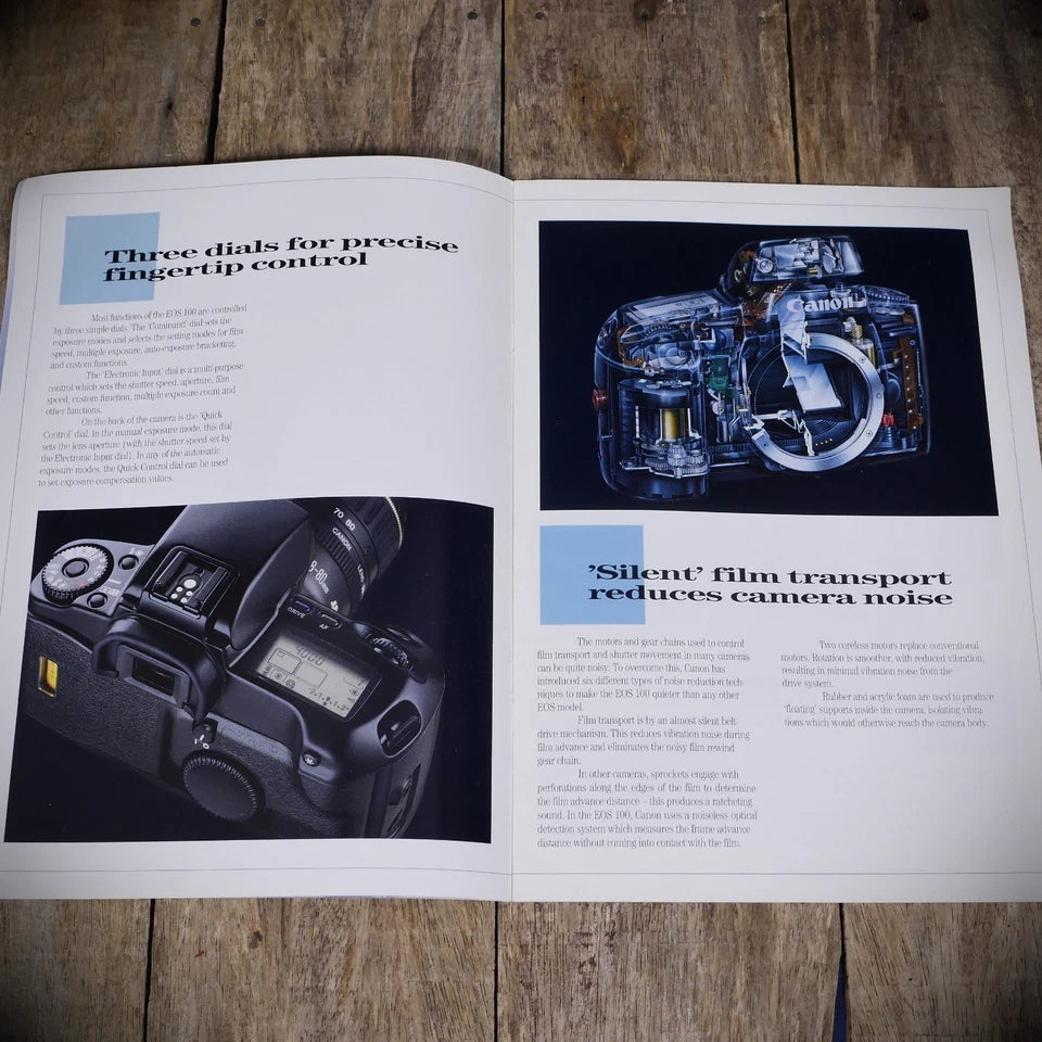 Canon EOS 100 Sales Brochure/Booklet