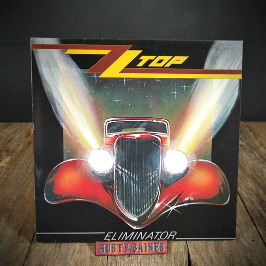 Record LP Album, ZZ Top, Eliminator