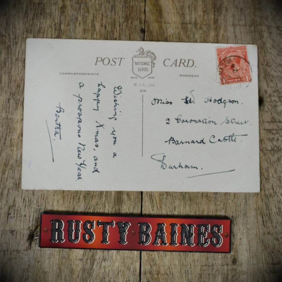 Postcard, Creating Quite a Stir, Big Spoon Cutlery Boy