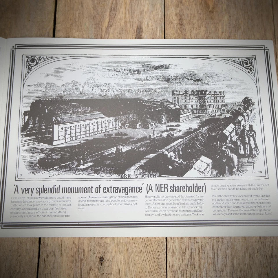 This is York, The Story of a Station, Stuart Rankin, 1984 Stapled Booklet