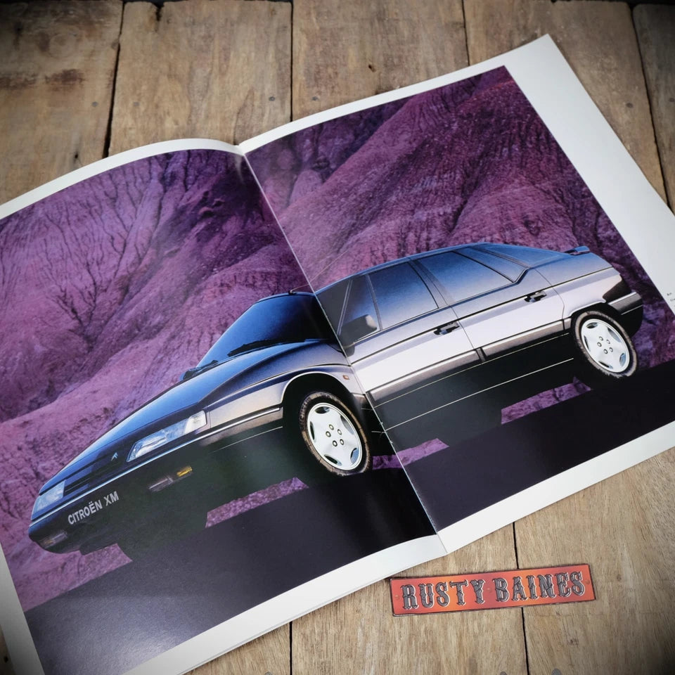 Car Brochure, Citroen XM 2.0 Turbo, Undated