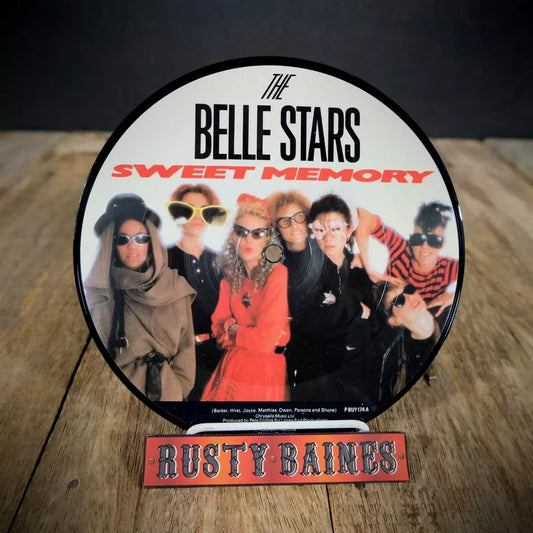 Record 7" Picture Disc Single, The Belle Stars, Sweet Memory