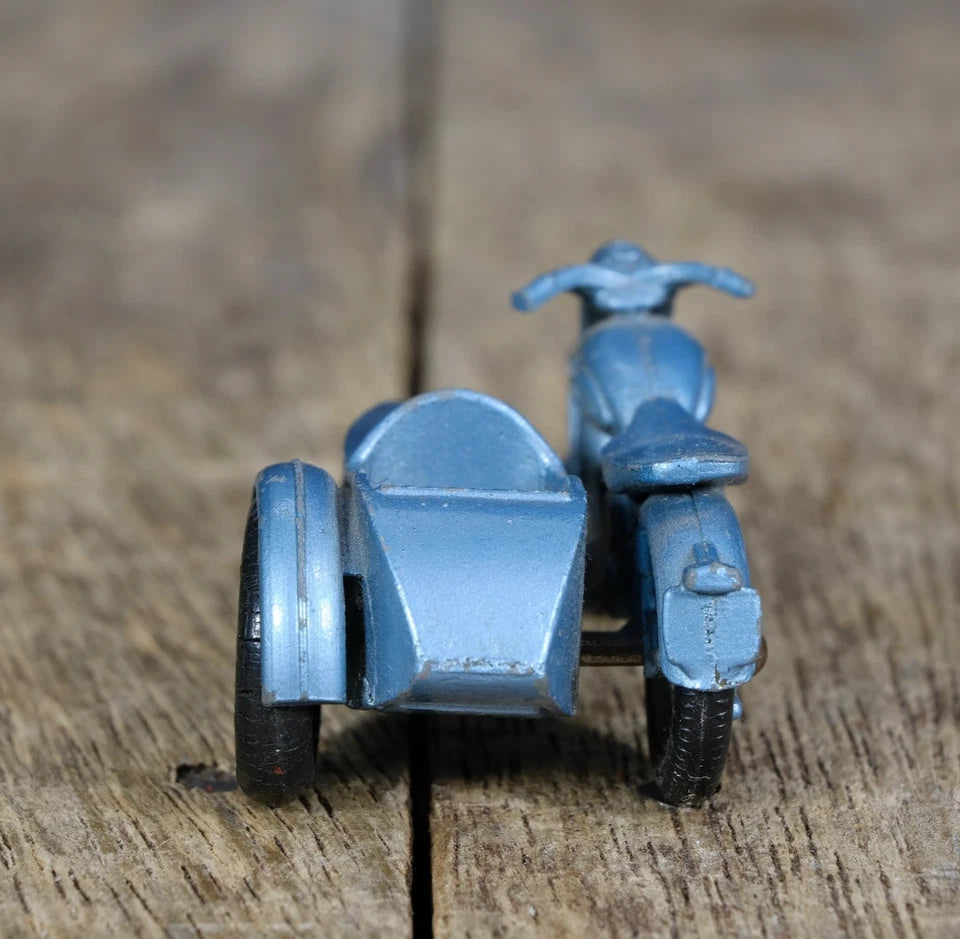 Original Vintage Matchbox/Lesney Triumph Tiger T110 Bike Sidecar Outfit, No Box