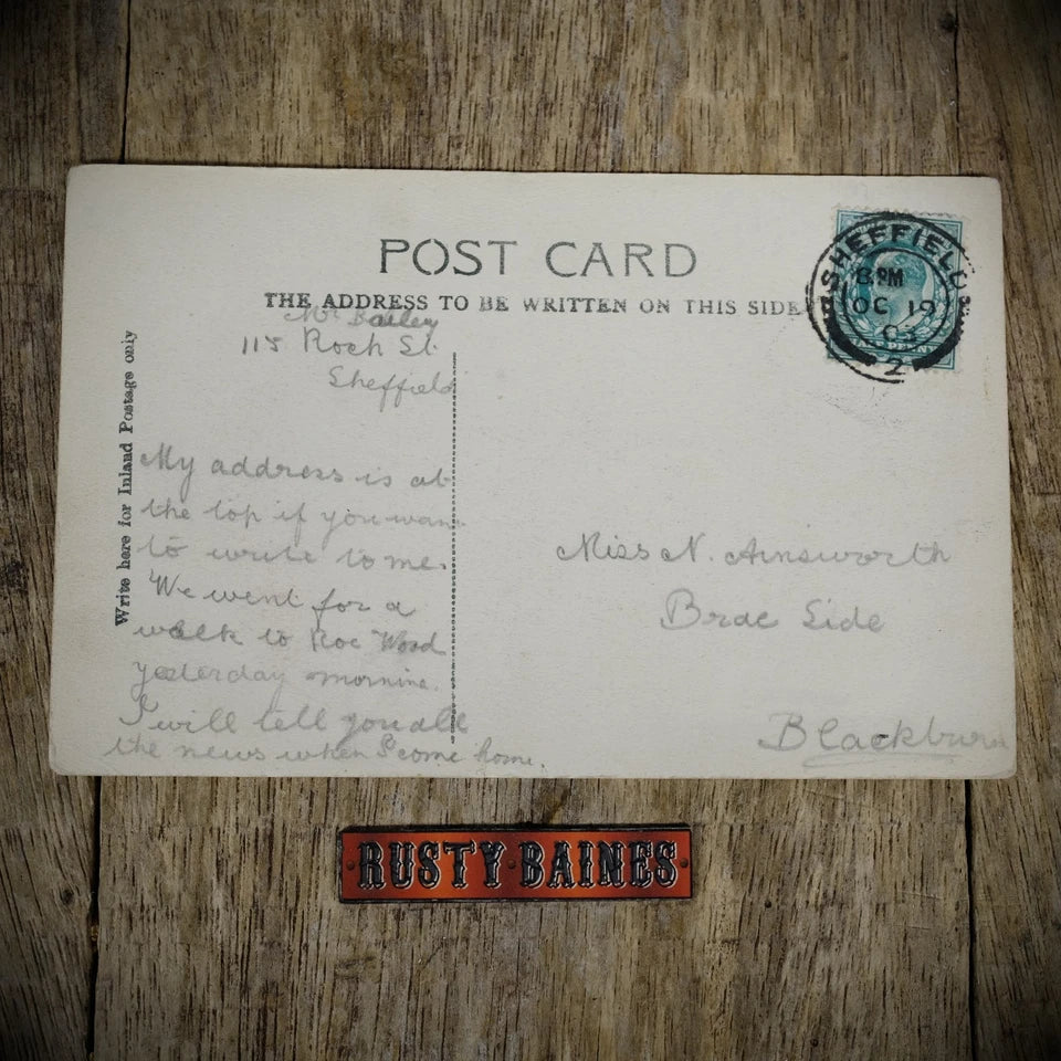 Postcard, Sheffield Moorhead Pinstone Street, 1903, Printed