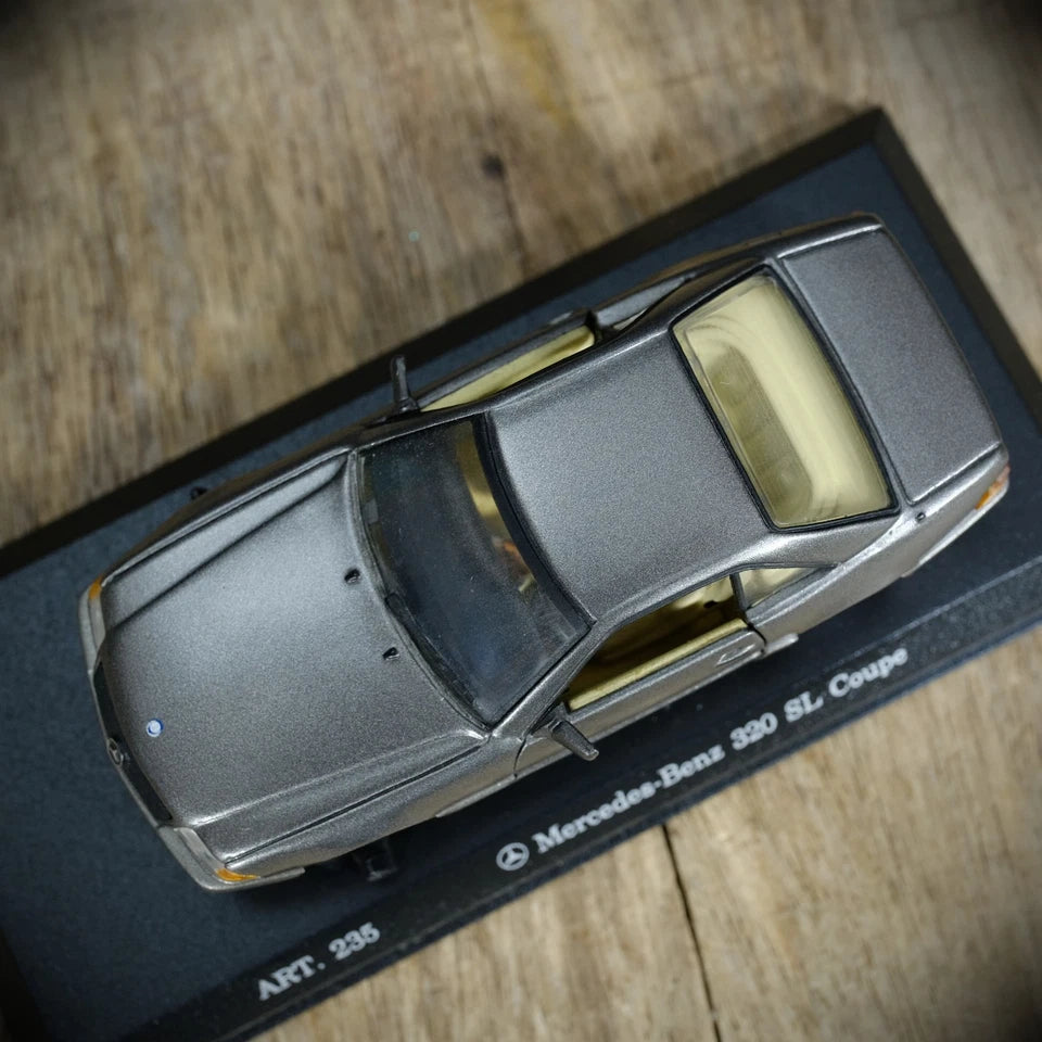 Corgi Detail Car Mercedes Benz 320SL Coupe, Gunmetal Grey, 1/43, Boxed