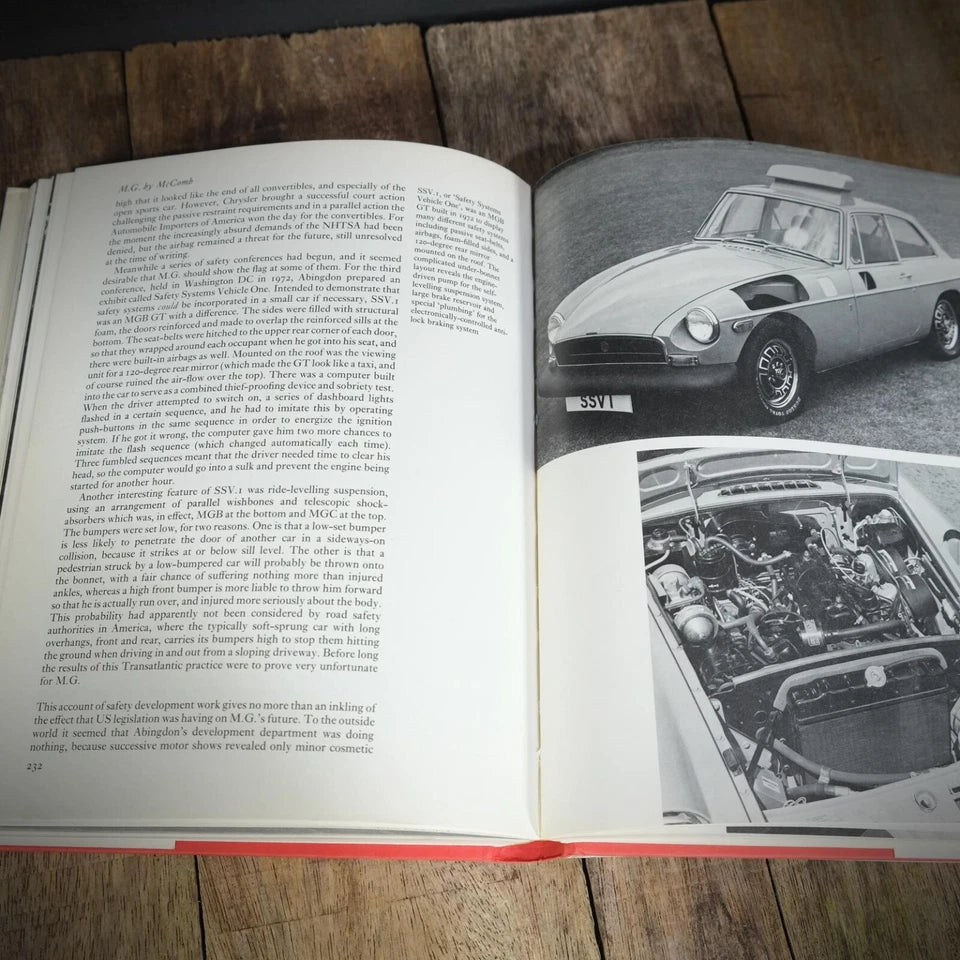 MG, McComb, New Revised Edition, Classic British Sports Cars, MGB Etc. Hardcover