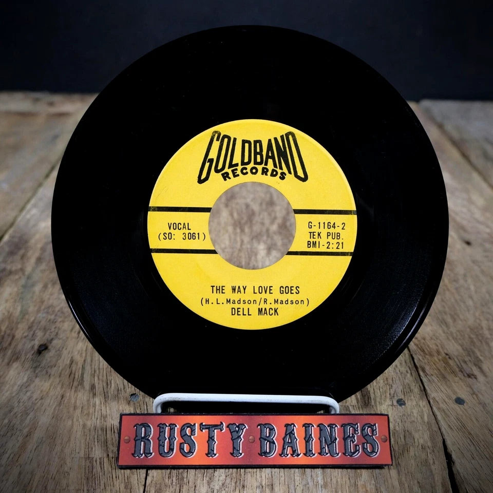 Record 7" Single, Dell Mack, You Can't Judge a Book by its Cover